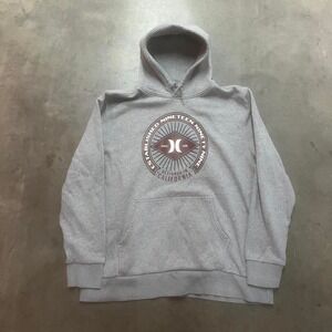 Y2K Hurley surfer boxy‎ grunge skater hoodie